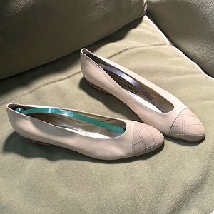 Bruno Magli’s Chanel style flat.